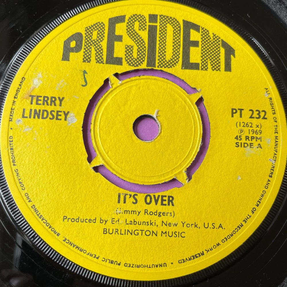 Terry Lindsey-It's over-UK President wol E+