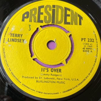 Terry Lindsey-It's over-UK President wol E+