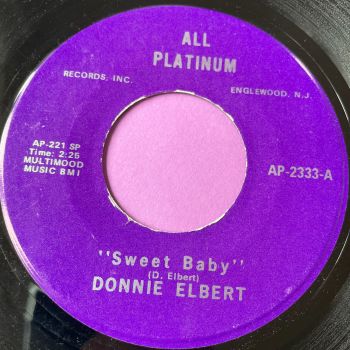 Donnie Elbert-Sweet baby-All Platinum E+