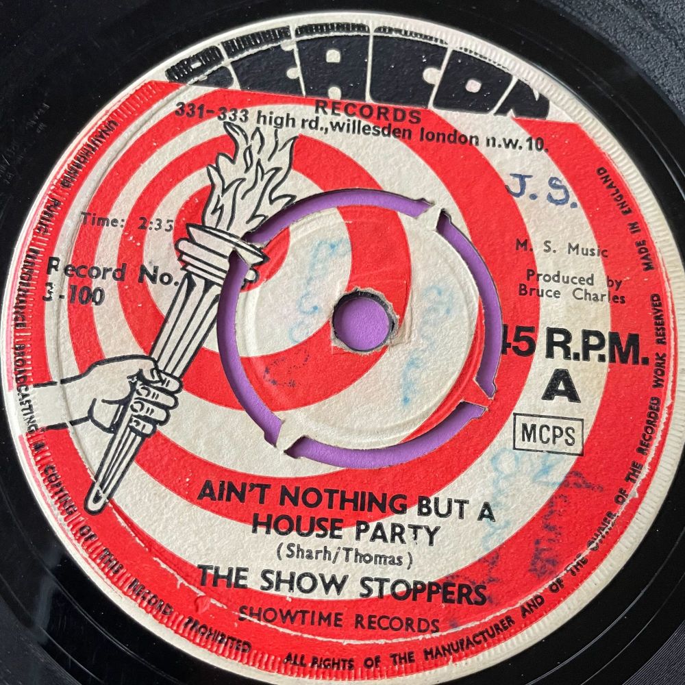 Show Stoppers-Ain't nothin' but a house party-UK Beacon vg+