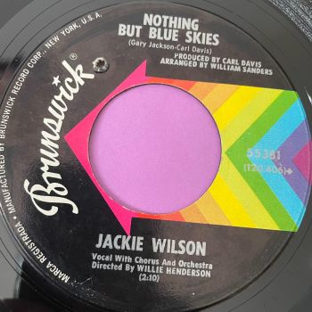 Jackie Wilson-Nothing but blue skies-Brunswick E+