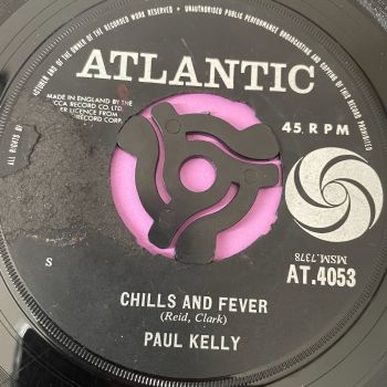 Paul Kelly-Chills and Fever-UK Atlantic vg+