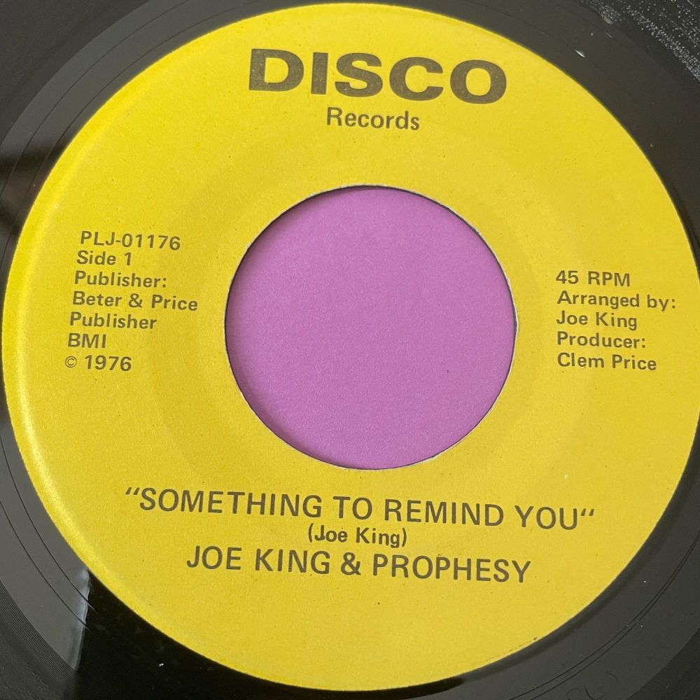 Joe King and Prophesy-Something to remind you-Disco E+