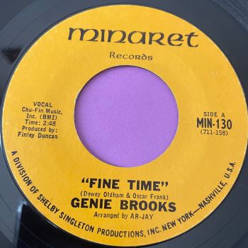 Genie Brooks-Fine time-Minaret vg+