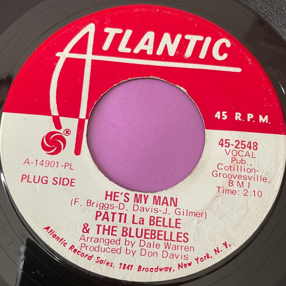 Patti LaBelle-He's my man-Atlantic WD E+