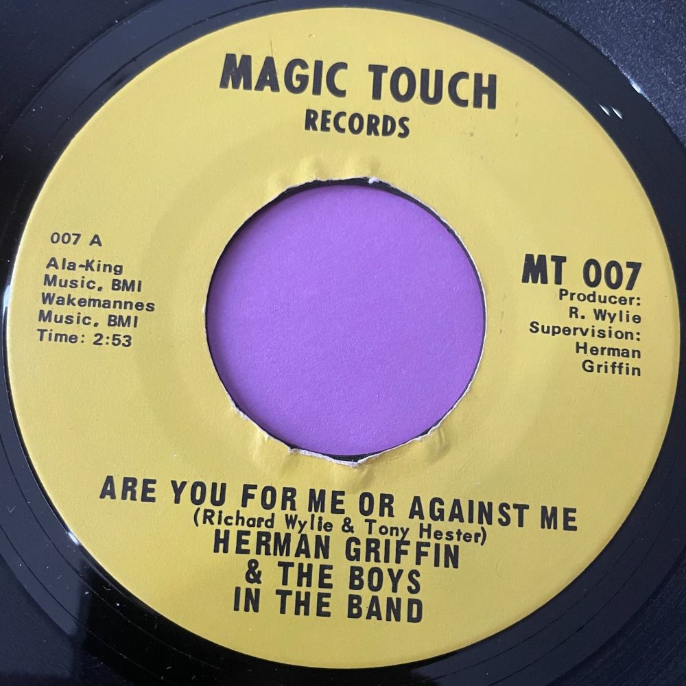 Herman Griffin-Are you for me or against me-Magic Touch E+
