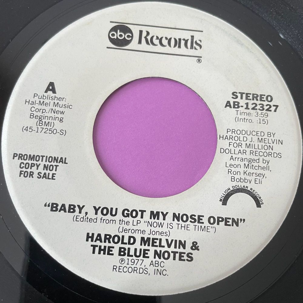 Harold Melvin-Baby you got my nose open-ABC WD E+