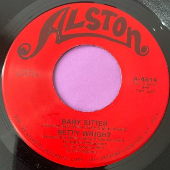 Betty Wright-Baby Sitter-Alston E+