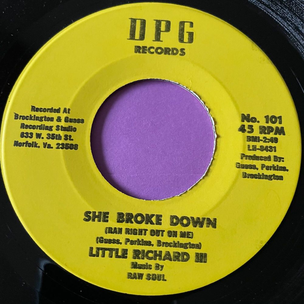 Little Richard-She broke down-DPG E+