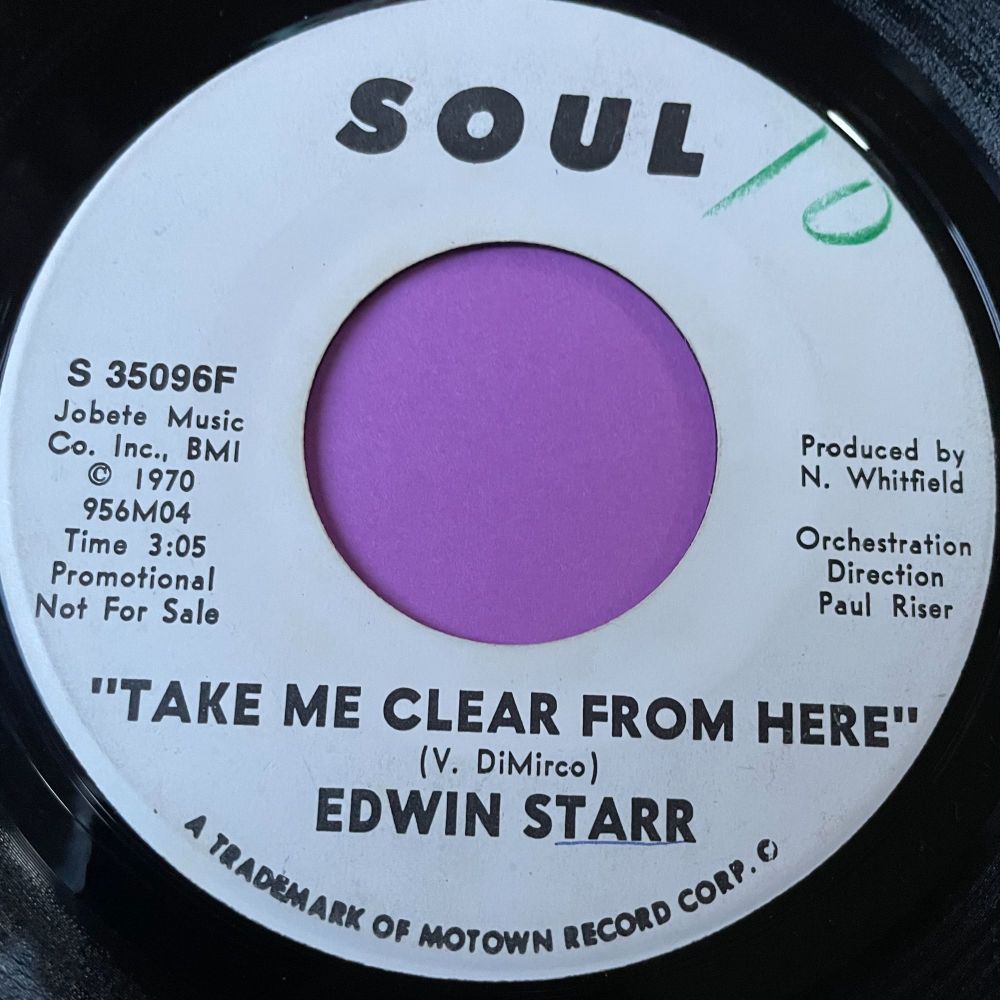 Edwin Starr-Take me clear from here-Soul WD E