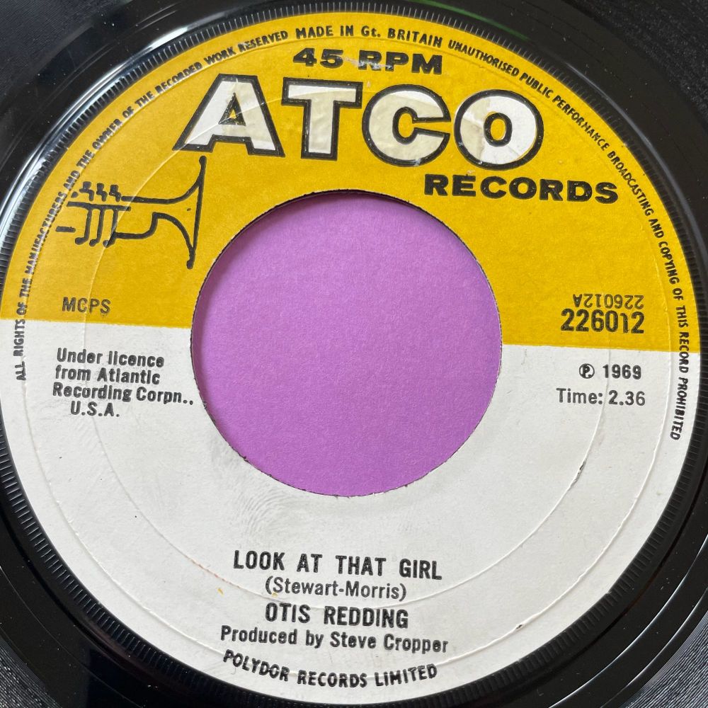 Otis Redding-Look at the girl-French Atco E+