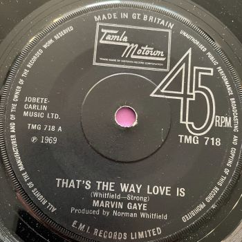 Marvin Gaye-That's the way love is-TMG 718 E