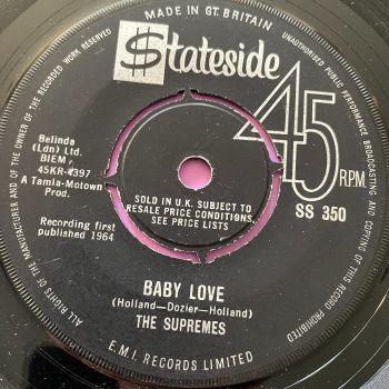 Supremes-Baby love-UK Stateside E+