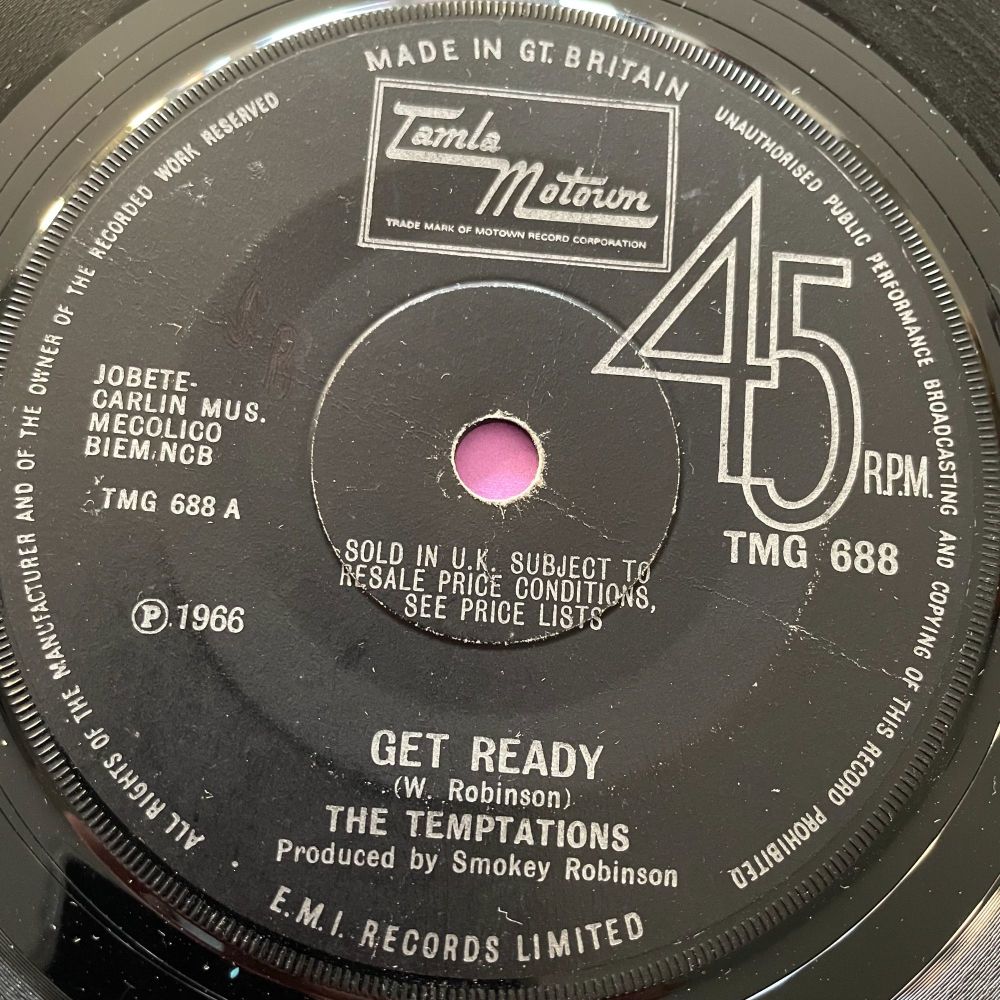 Temptations-Get ready-TMG 688 E