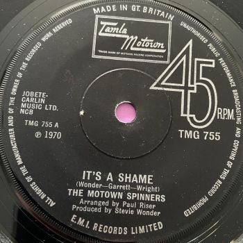 Motown Spinners-It's a shame/ Sweet thing-TMG 755 E+