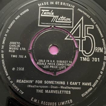 Marvelettes-Reachin' for something I can't have-TMG 701 E+