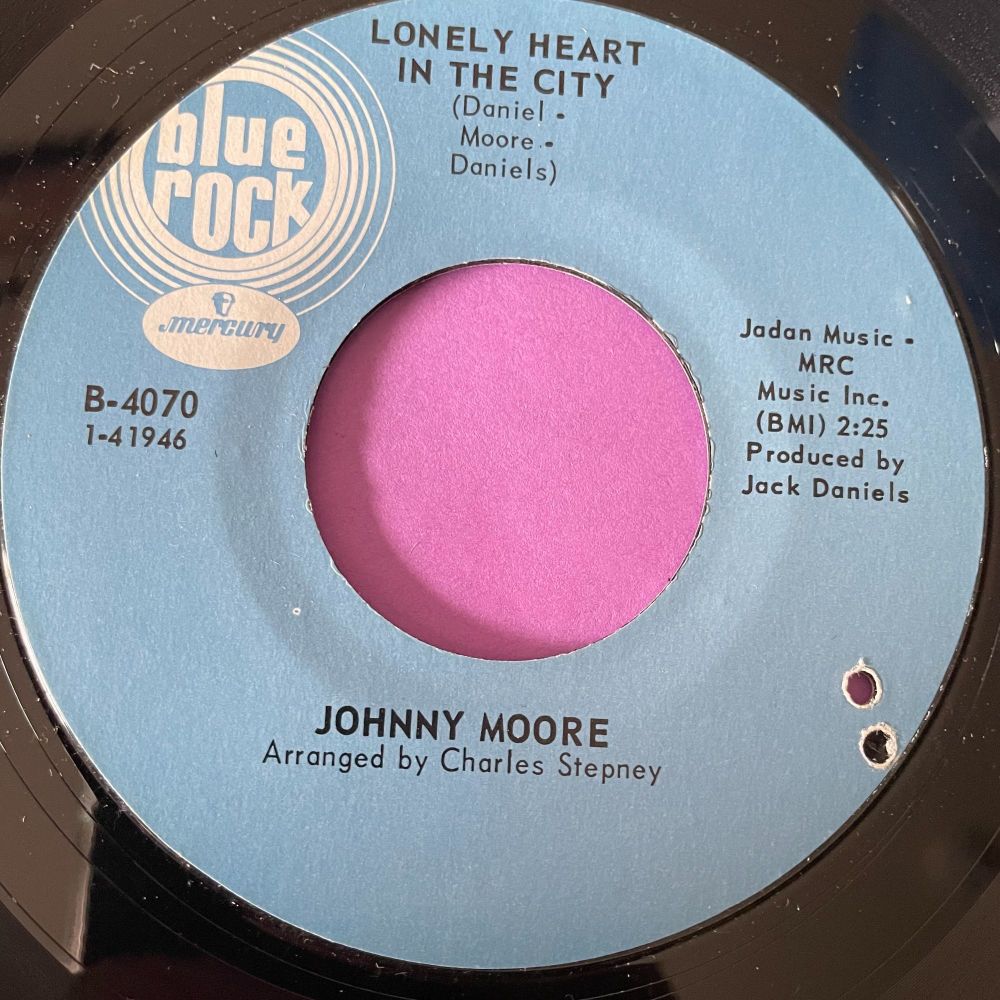 Johnny Moore-Lonely heart in the city-Blue rock E+