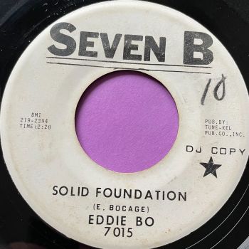 Eddie Bo-Solid foundation-Seven B vg+
