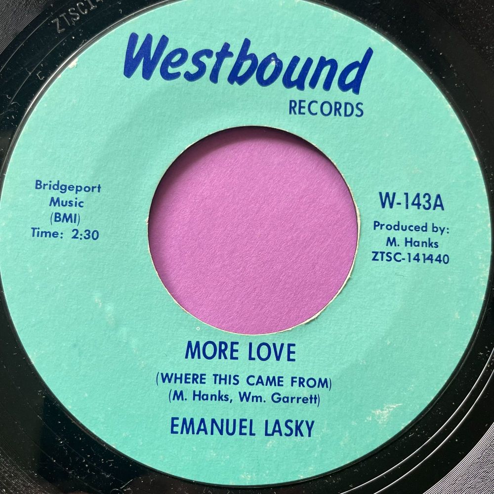 Emanuel Lasky-More love-Westbound E+
