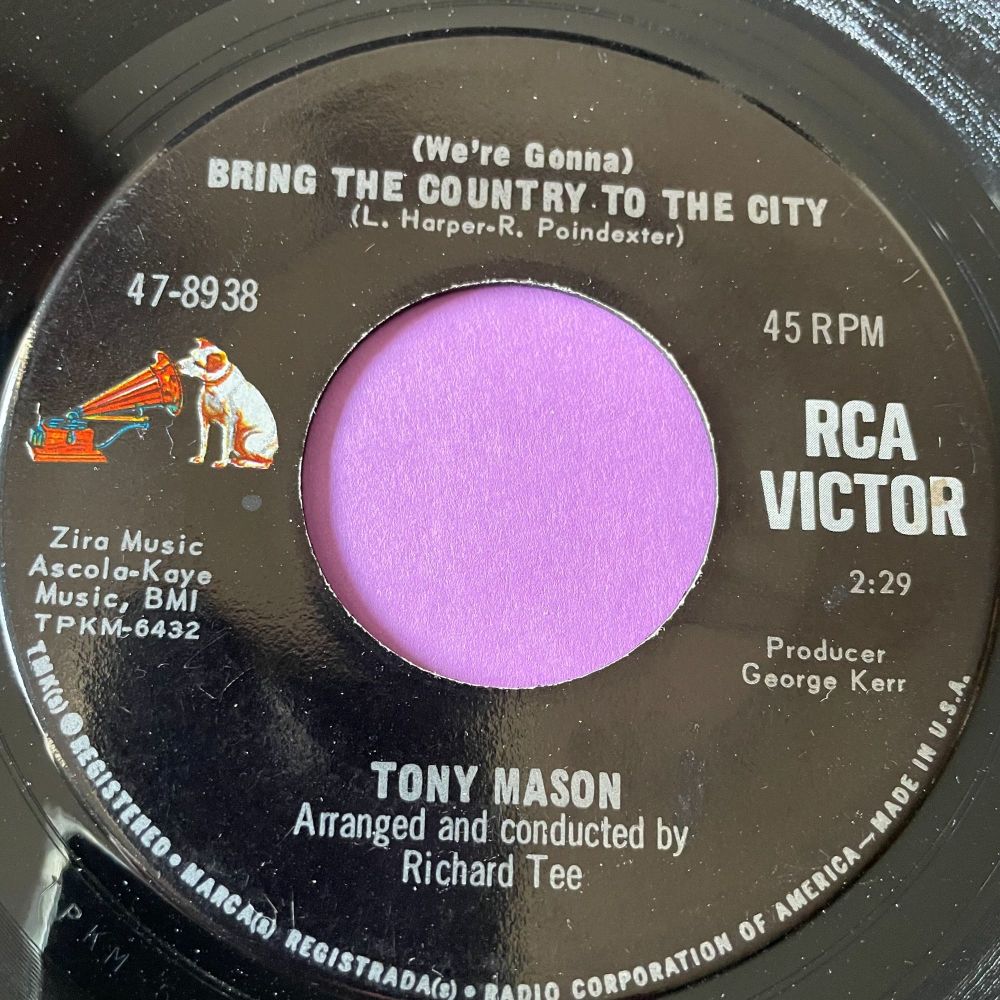 Tony Mason-Bring the country to the city-RCA M-