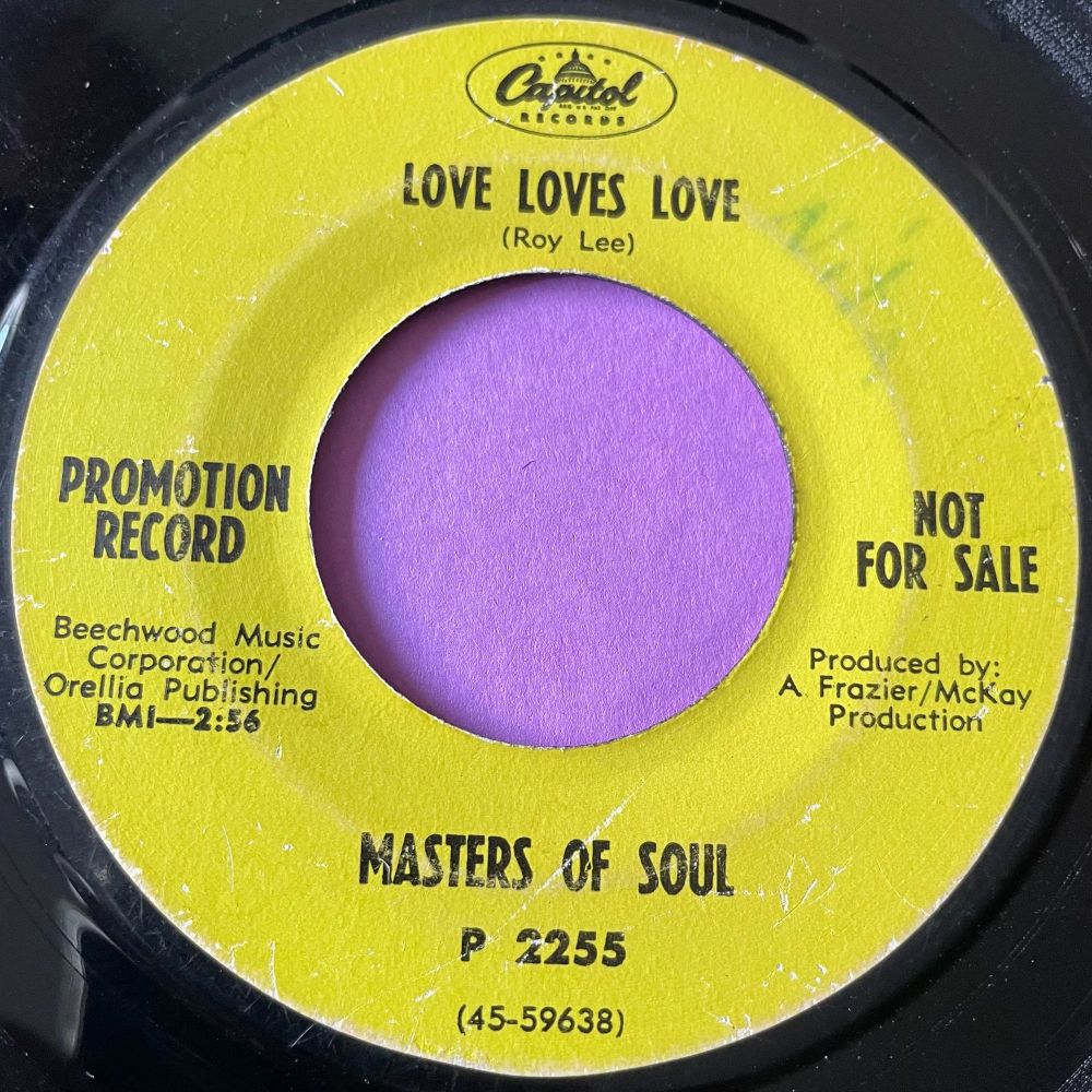 Masters of Soul-Love loves love-Capitol Demo vg+