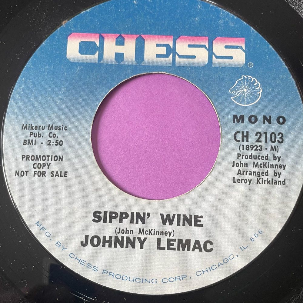 Johnny LeMac-Sippin' wine-Chess E+