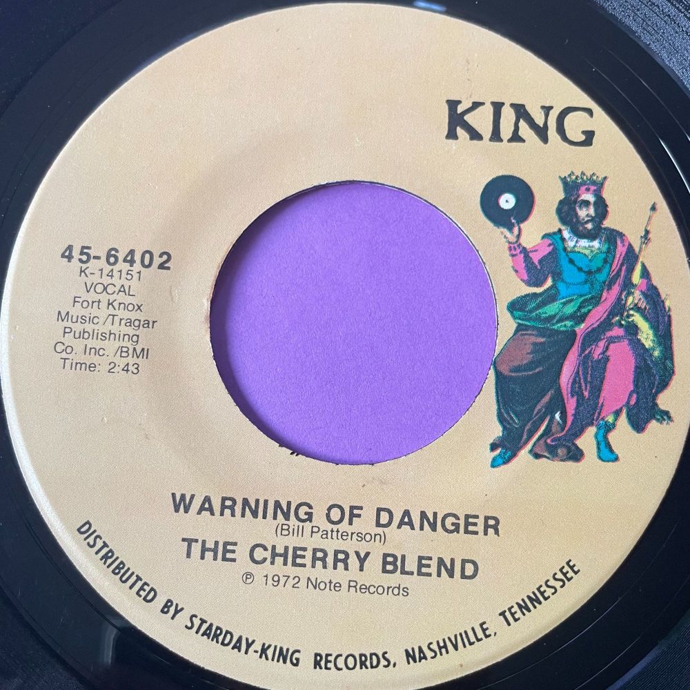 Cherry Blend-Warning of danger-King E
