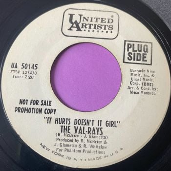 Val-Rays-It hurts doesn't it girl-UA WD vg+