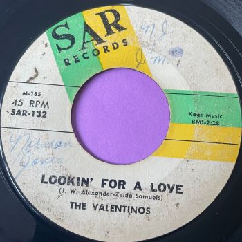 Valentinos-Lookin' for a love-Sar vg+