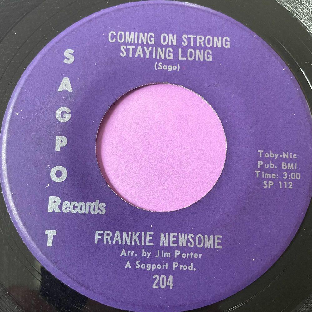 Frankie Newsome-Coming on strong staying long-Sagport E+