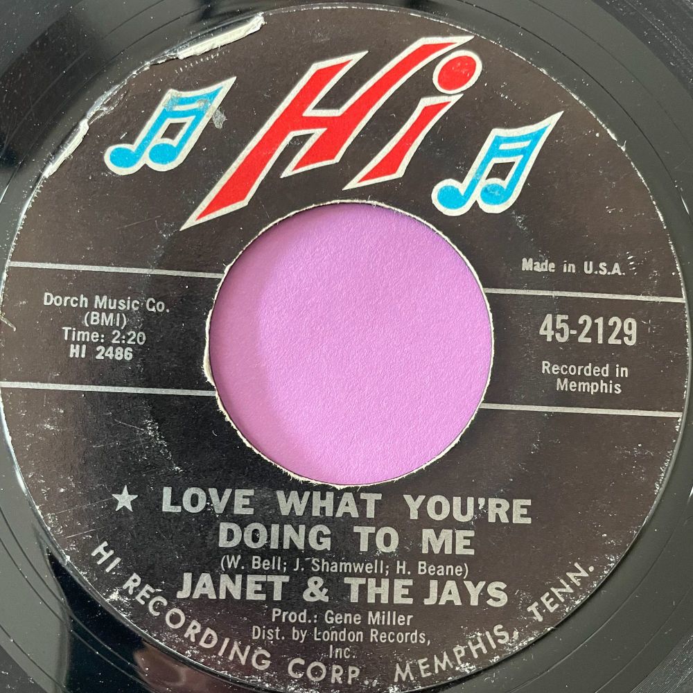 Janet & The Jays-Love what you're doing to me-Hi E