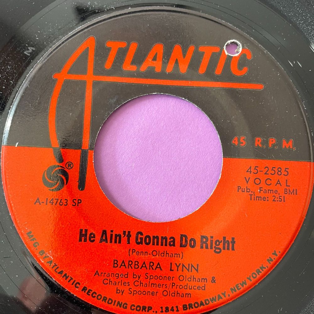 Barbara-He ain't gonna do right-Atlantic E+