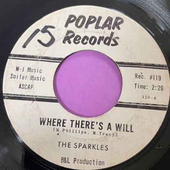 Sparkles-Where there's a will-Poplar vg+