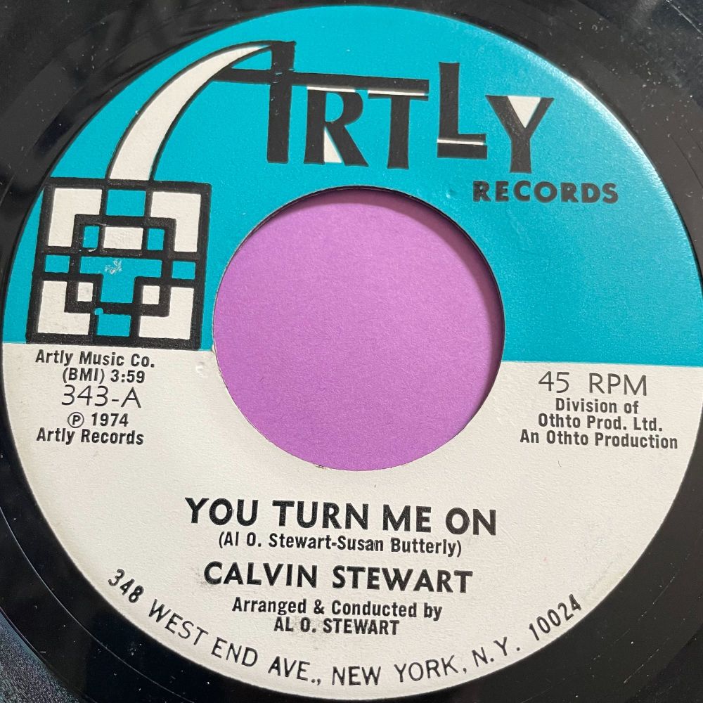 Calvin Stewart-You turn me on/Try loving me-Artly E+