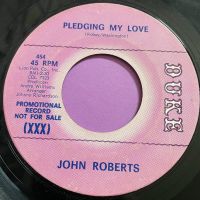 John Roberts-Pledging my love-Duke Demo vg+