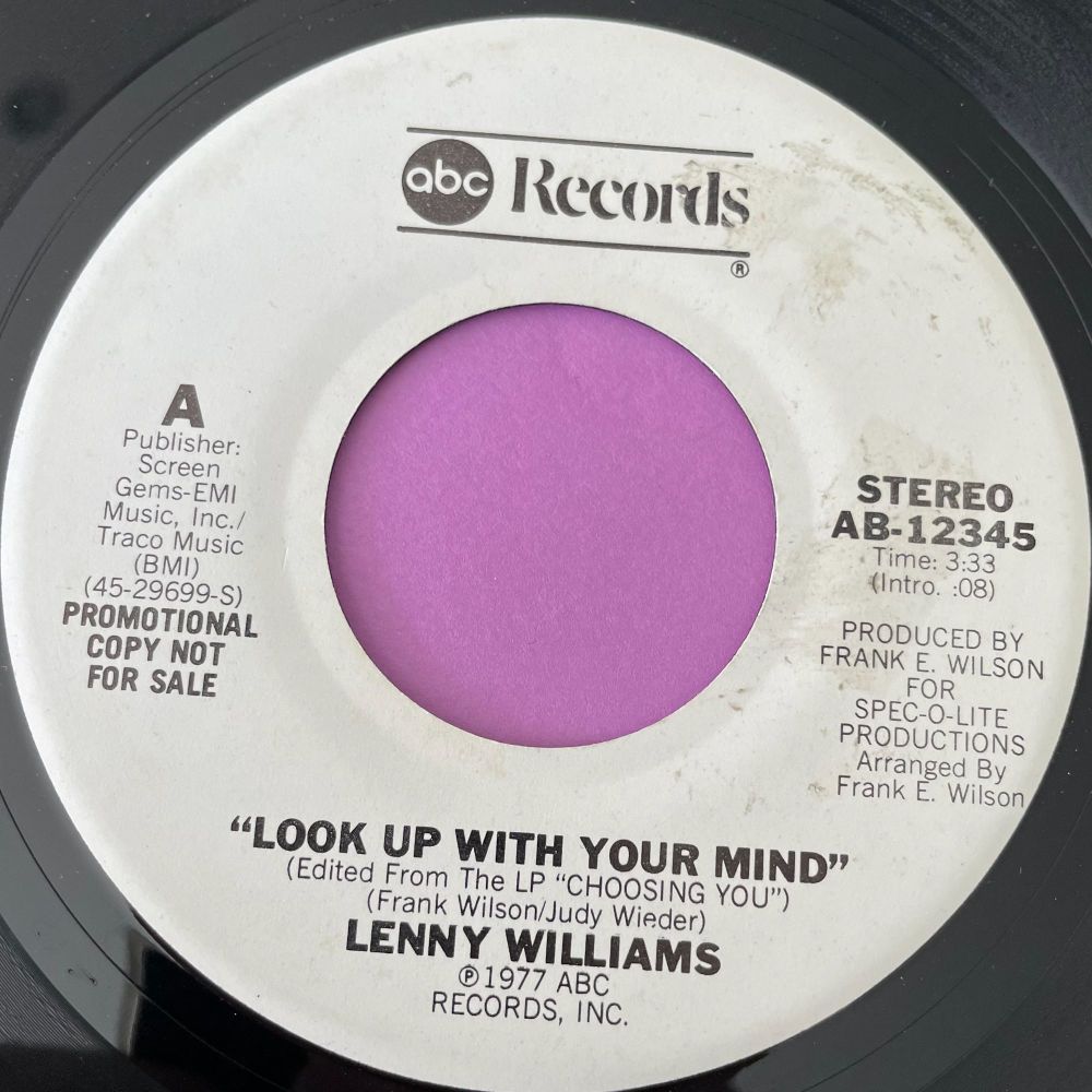 Lenny Williams-Look up with your mind-ABC E+