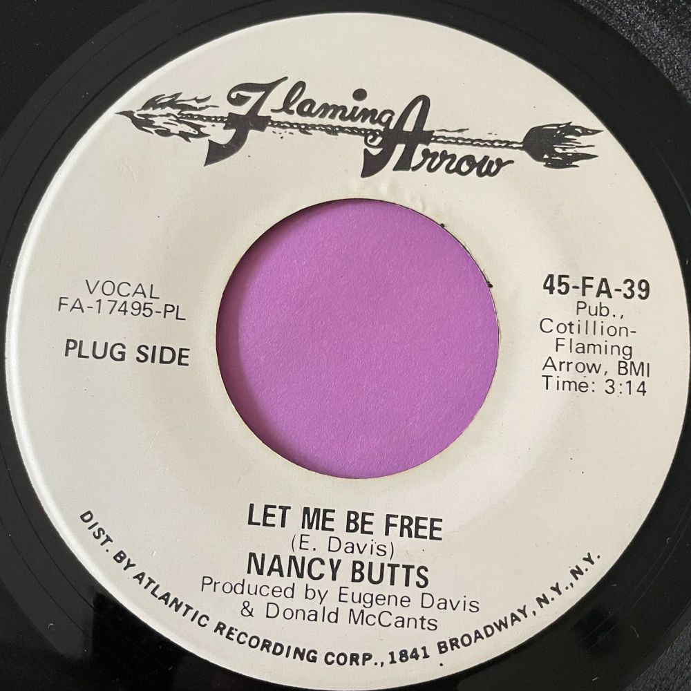 Nancy Butts-Let me be free-Flaming arrow WD E