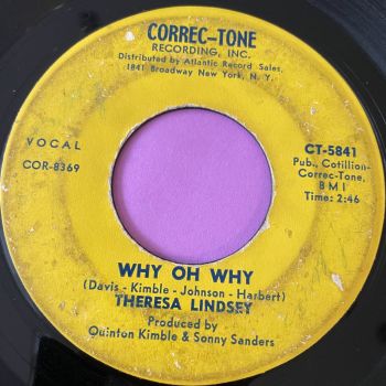 Theresa Lindsey-Why oh why-Correc-tone vg