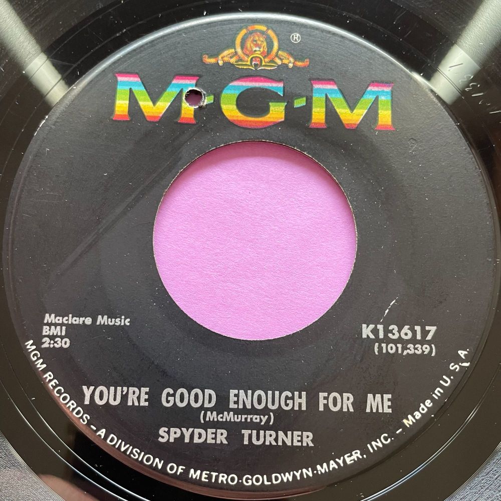 Spyder Turner-You're good enough for me-MGM E+
