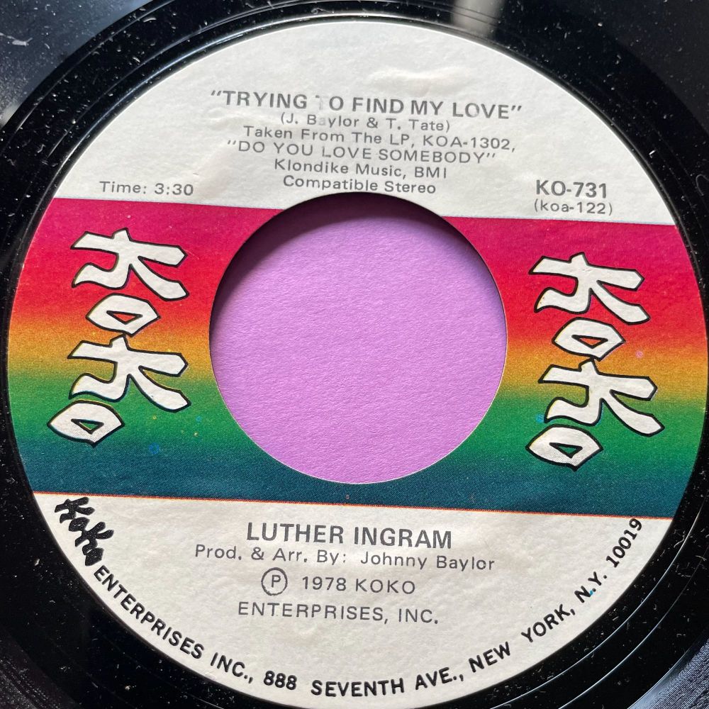 Luther Ingram-Trying to find me love-Koko E+