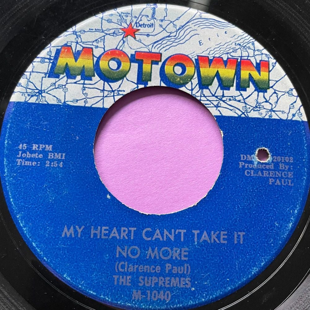 Supremes-My heart can't take it no more-Motown vg+