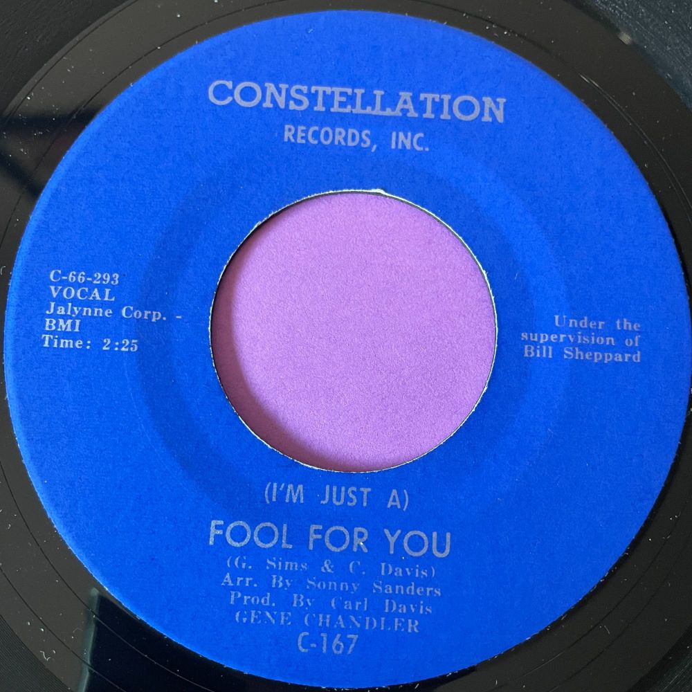Gene Chandler-Fool for you-Constellation E+