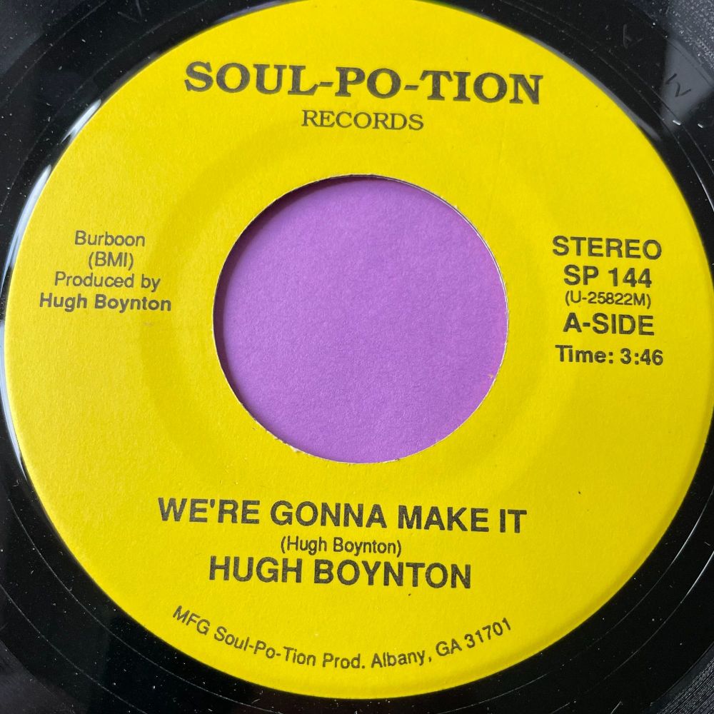 Hugh Boynton-We're gonna make it-Soul Potion (2nd Iss) E+