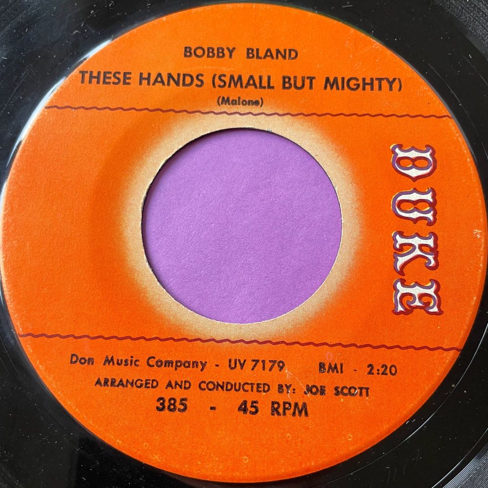 Bobby Bland-These hands (Small but mighty)-Duke E+