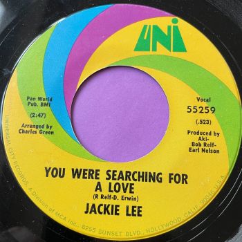 Jackie Lee-You were searching for love-Uni E+
