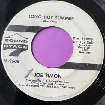 Joe Simon-Long hot summer-Sound stage 7 E