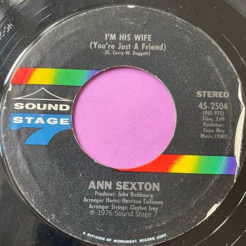 Ann Sexton-I'm his wife-Sound stage 7 E+