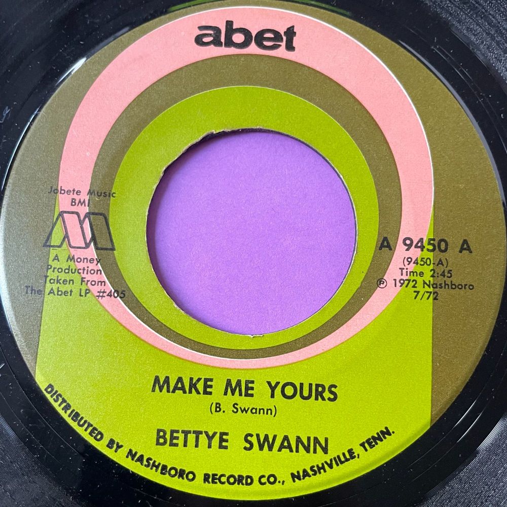 Bettye Swann-Make me yours-Abet E+