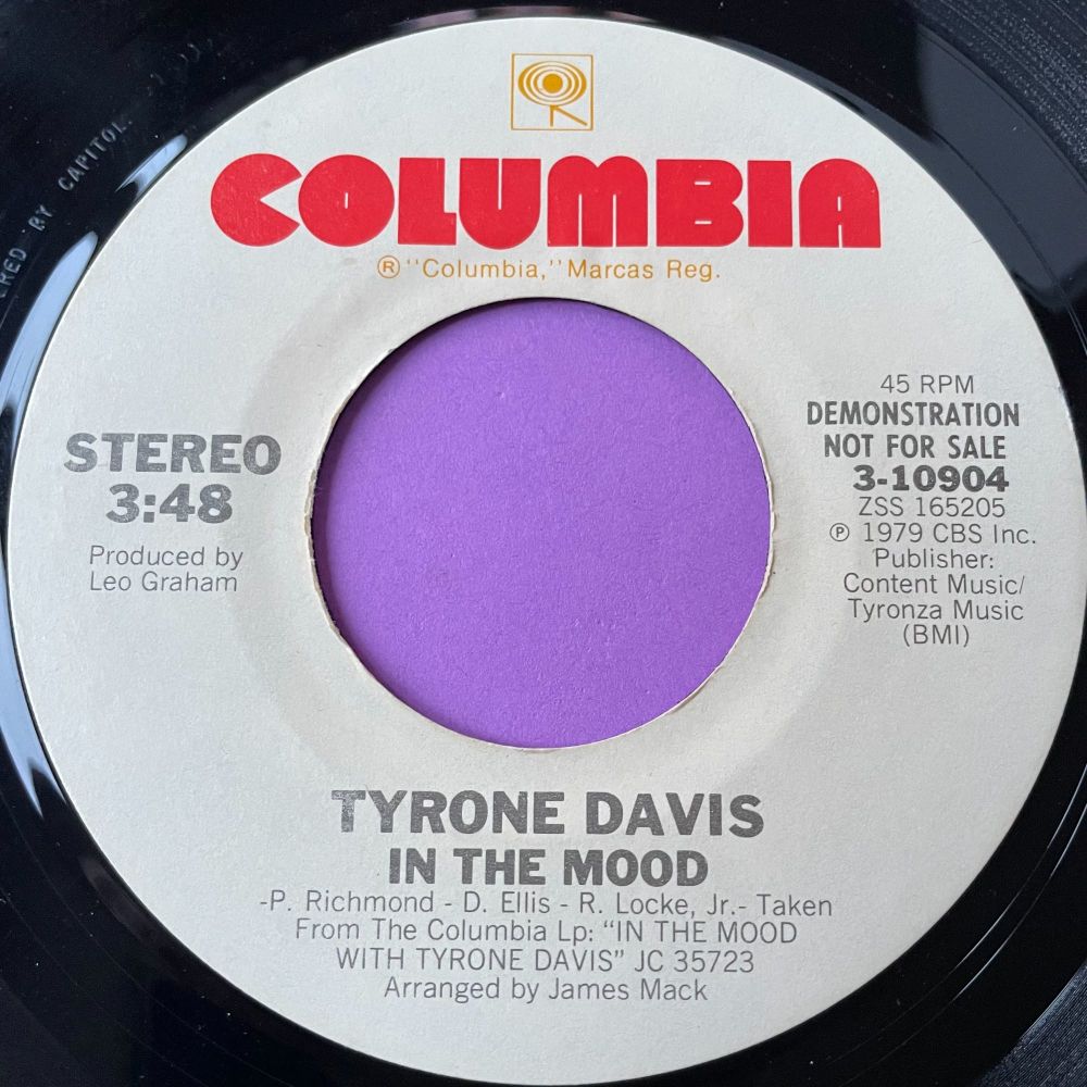 Tyrone Davis-In the mood-Columbia WD E+