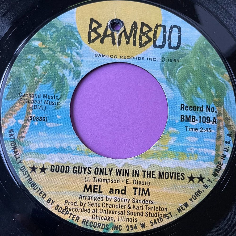 Mel and Tim-Good guys only win in the movies-Bamboo E+